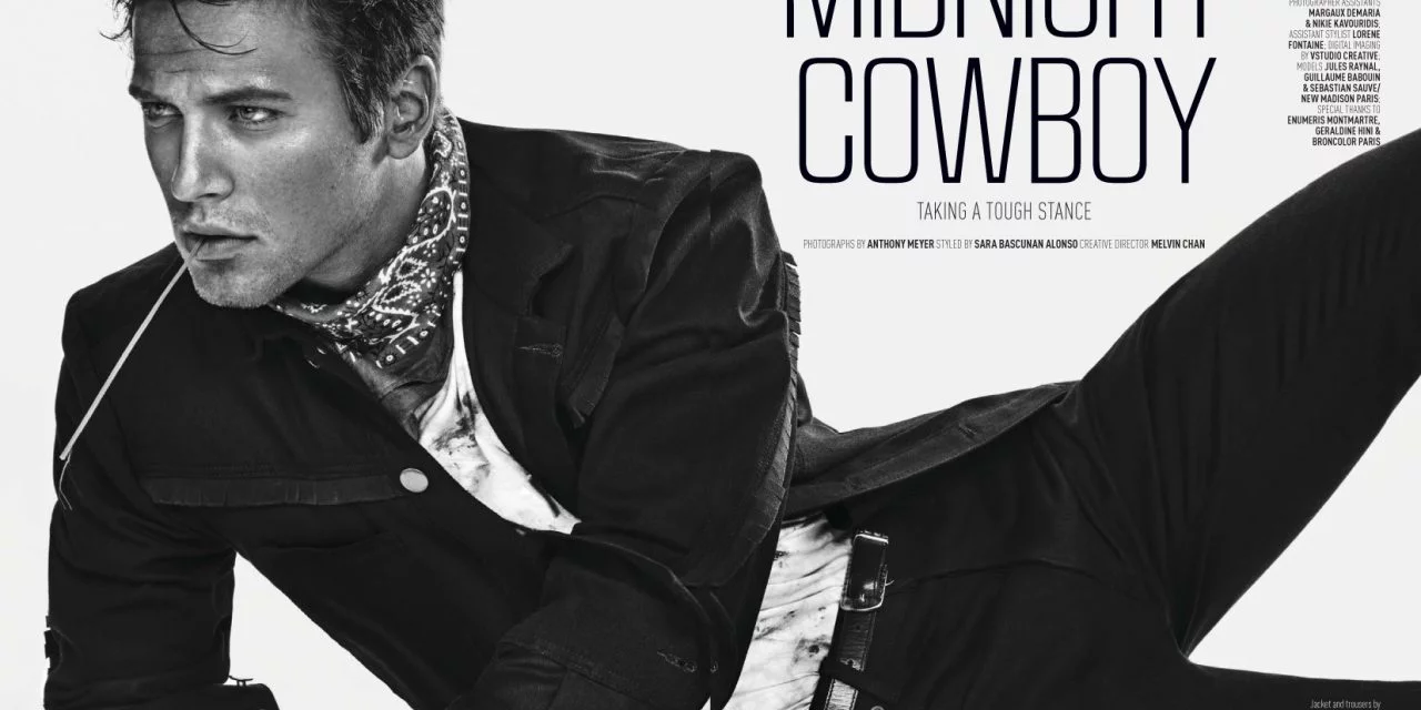Editorial | ‘Midnight Cowboy’ AUGUST MAN #77 Malaysia by Anthony Meyer