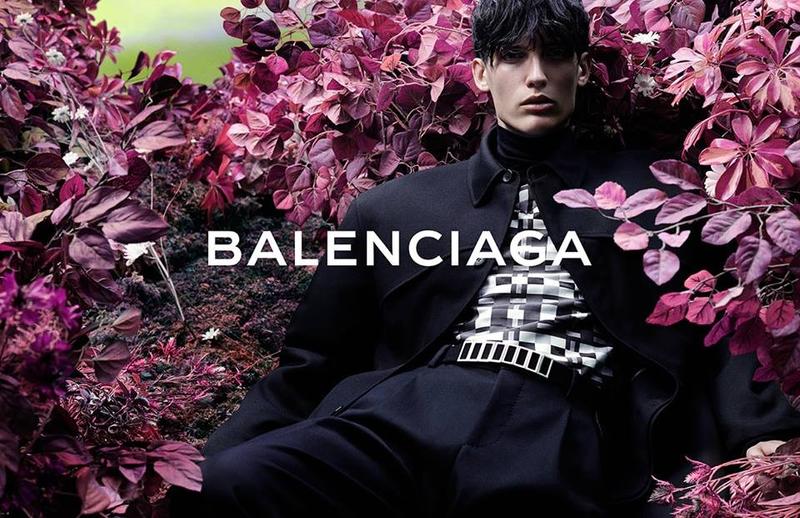 Ad Campaign | Balenciaga Men Fall 2014 ft. Dzhovani Gospodinov by Josh Olins