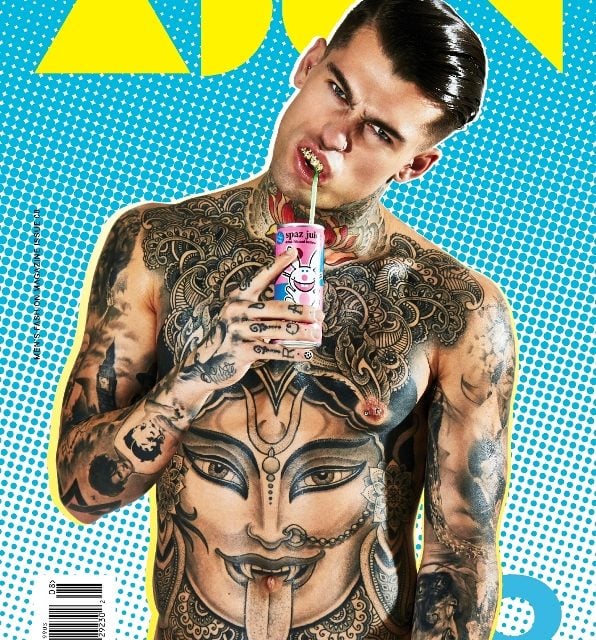 Cover | ADON Magazine #8 ft. Stephen James & Johnny Wujek by Haley Ballard