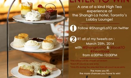 Contest | Win a High Tea Experience At The Shangri-La #iheartBosk
