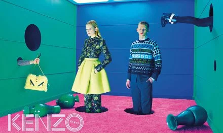Ad Campaign | KENZO Paris Fall 2014 ft. Guinevere van Seenus & Robert Mckinnon