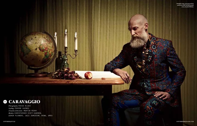 Editorial | ‘Caravaggio’ OutThere/Style S/S 2014 by Rosie Blake