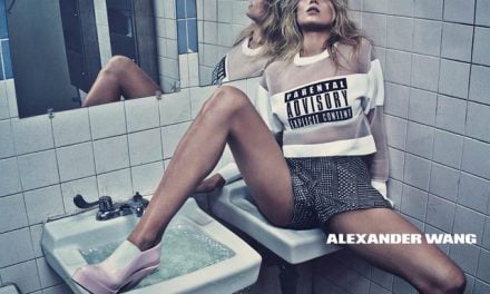 Ad Campaign | Alexander Wang S/S 2014 ft. Anna Ewers & Zuzu Tadeushuk by Steven Klein