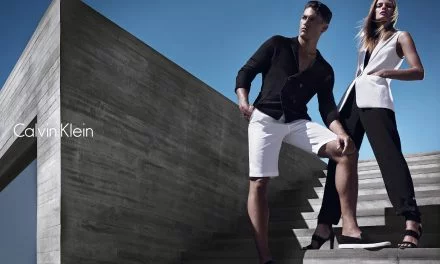 Ad Campaign | Calvin Klein White Label S/S 2014 ft. Tyson Ballou & Edita Vilkeviciute by Mario Sorrenti