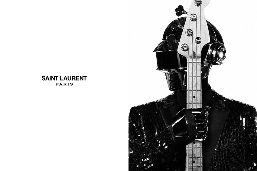 Ad Campaign | Saint Laurent Music Project S/S 2013 ft. Daft Punk by Hedi Slimane
