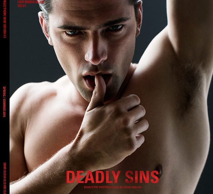 Cover | DSECTION Magazine S/S 2014 ft. Sean O’Pry by Doug Inglish