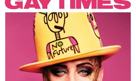 Cover | The Gay Times December 2017 by Bartek Szmigulski